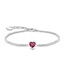 Thomas Sabo  A2188-013-10-L19V Armband Herz Romance Silber 19 cm