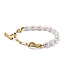 Thomas Sabo  A2190-430-14-L19V Armband Perle Natural Beauty vergoldet 19 cm