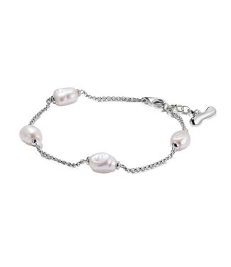 Thomas Sabo  A2189-082-14-L19V Armband Perle Natural Beauty Silber 19 cm