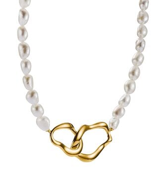 Thomas Sabo  KE2321-430-14-L50V Halskette Perle Natural Beauty vergoldet 45+5 cm
