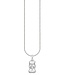 Thomas Sabo  KE2325-001-21-L50V Halskette mit Anhänger Goldbär Silber 45+5 cm