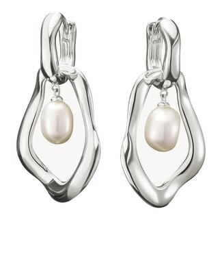 Thomas Sabo  H2321-082-14 Creolen Perle Natural Beauty Silber