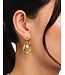Thomas Sabo  H2321-430-14 Creolen Perle Natural Beauty vergoldet