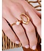 Thomas Sabo  TR2486-413-39-56 Ring Natural Beauty vergoldet Grösse 56