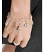 Thomas Sabo  2221-001-21 Charm-Anhänger Goldbär Silber