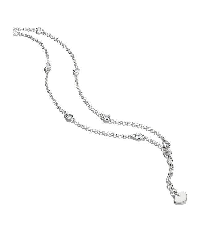 Thomas Sabo  A2216-051-14-L19V Armband Zirkonia Doppel Silber 16 +3 cm