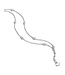 Thomas Sabo  A2216-051-14-L19V Armband Zirkonia Doppel Silber 16 +3 cm