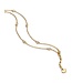 Thomas Sabo  A2216-414-14-L19V Armband Zirkonia Doppel vergoldet 16 +3 cm