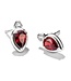 Thomas Sabo  H2333-051-10 Ohrstecker Tropfen Elyndra Silber 1.2 cm