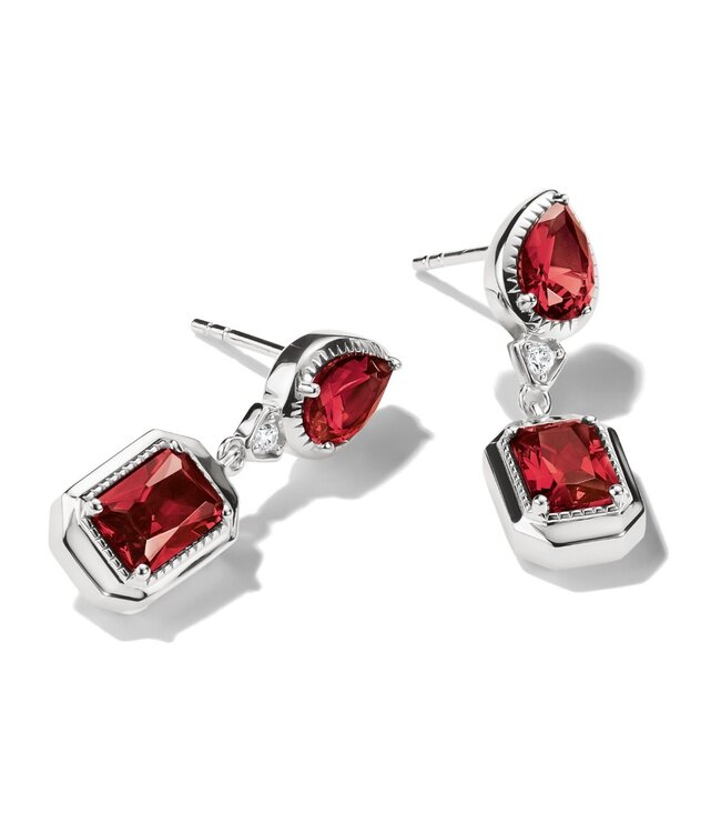 Thomas Sabo  H2334-051-10 Ohrstecker Oktagon Elyndra Silber 2.5 cm