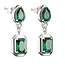 Thomas Sabo  H2334-166-6 Ohrstecker Oktagon Elyndra Silber 2.5 cm