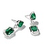Thomas Sabo  H2334-166-6 Ohrstecker Oktagon Elyndra Silber 2.5 cm