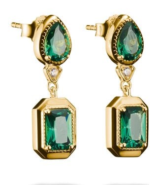 Thomas Sabo  H2334-971-6 Ohrstecker Oktagon Elyndra vergoldet 2.5 cm