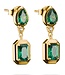 Thomas Sabo  H2334-971-6 Ohrstecker Oktagon Elyndra vergoldet 2.5 cm