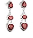 Thomas Sabo  H2341-051-10 Ohrringe Herz Elyndra Silber 3.4 cm