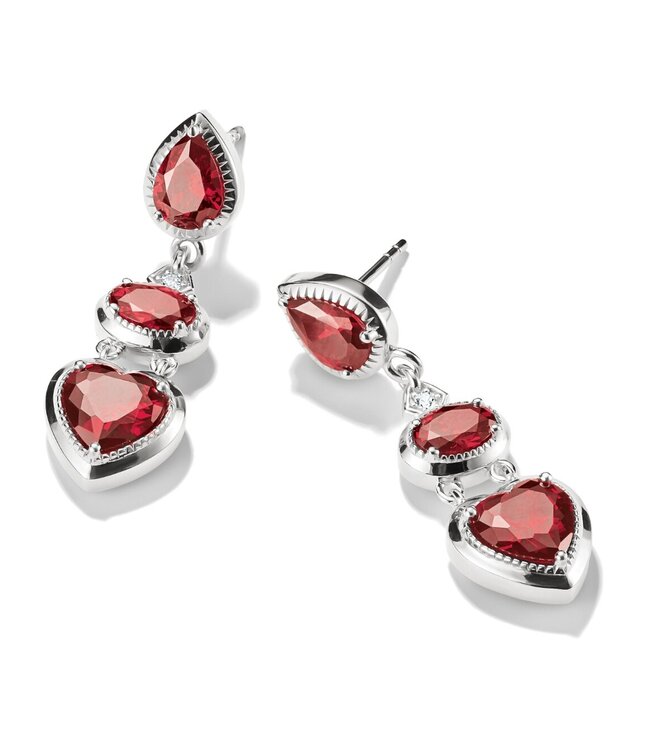 Thomas Sabo  H2341-051-10 Ohrringe Herz Elyndra Silber 3.4 cm
