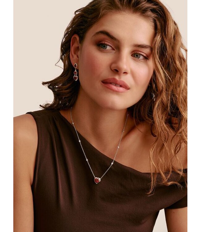 Thomas Sabo  H2341-051-10 Ohrringe Herz Elyndra Silber 3.4 cm