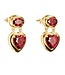 Thomas Sabo  H2340-414-10 Ohrstecker Herz Elyndra vergoldet 1.8 cm