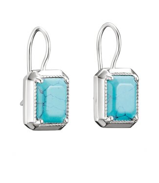 Thomas Sabo  H2339-404-17 Ohrringe Oktagon Elyndra Silber 1.4 cm