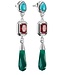 Thomas Sabo  H2332-405-7 Ohrringe Steine Elyndra Silber 5 cm