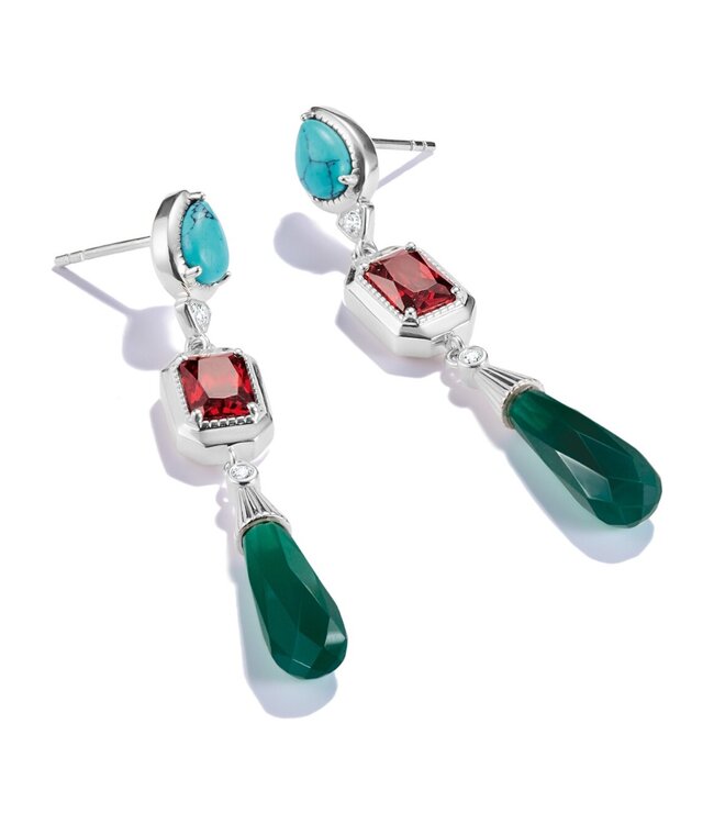 Thomas Sabo  H2332-405-7 Ohrringe Steine Elyndra Silber 5 cm