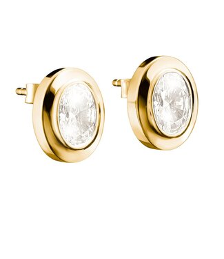 Thomas Sabo  H2342-414-14 Ohrstecker Oval vergoldet 1 cm