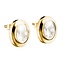 Thomas Sabo  H2342-414-14 Ohrstecker Oval vergoldet 1 cm