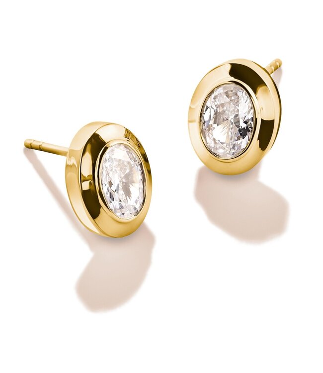 Thomas Sabo  H2342-414-14 Ohrstecker Oval vergoldet 1 cm