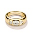 Thomas Sabo  TR2525-414-14-58 Ring Zirkonia weisse Steine vergoldet Grösse 58