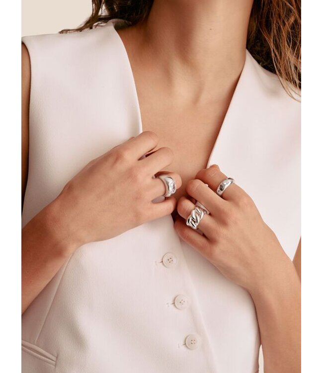 Thomas Sabo  TR2520-051-14-56 Ring Zirkonia mit weissem Stein Silber Grösse 56