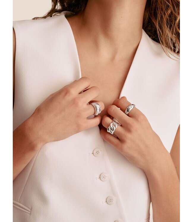 Thomas Sabo  TR2519-051-14-56 Ring Zirkonia weisse Steine Silber Grösse 56