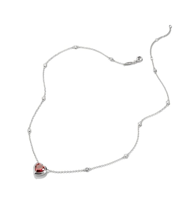 Thomas Sabo  KE2365-051-10-L50V Halskette mit Anhänger Herz Elyndra Silber 45+5 cm