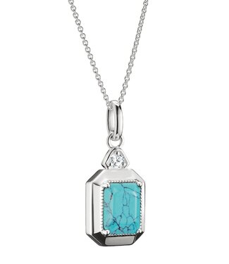 Thomas Sabo  KE2366-405-17-L45V Halskette Oktagon Elyndra Silber 40+5 cm