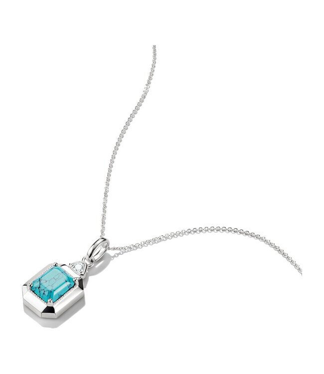 Thomas Sabo  KE2366-405-17-L45V Halskette Oktagon Elyndra Silber 40+5 cm