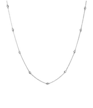 Thomas Sabo  KE2340-051-14-L50V Halskette Zirkonia weisse Steine Silber 45+5 cm