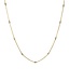 Thomas Sabo  KE2340-414-14-L50V Halskette Zirkonia weisse Steine vergoldet 45+5 cm