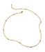 Thomas Sabo  KE2340-414-14-L50V Halskette Zirkonia weisse Steine vergoldet 45+5 cm