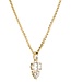 Thomas Sabo  KE2363-414-14-L45V Halskette Herz Oval vergoldet 40+5 cm