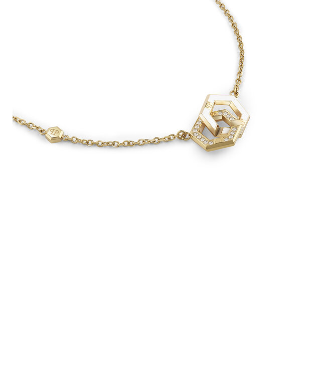 Philipp Plein  PJREA15NU Lange Halskette Plein Legacy Gold