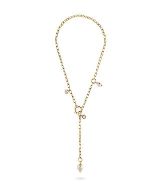 Philipp Plein  PJ8EA10NU Lange Halskette Plein Rhapsody Gold