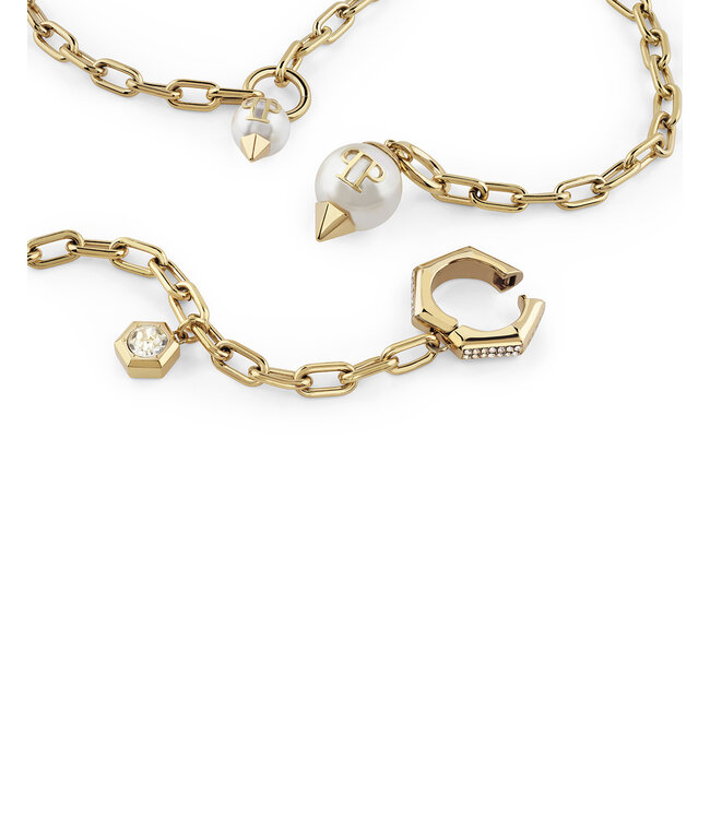 Philipp Plein  PJ8EA10NU Lange Halskette Plein Rhapsody Gold