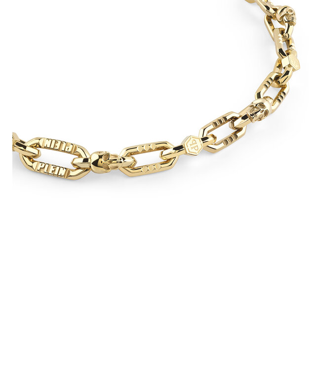 Philipp Plein  PJPEA16NU Halskette Plein Edge Gold