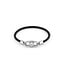 Philipp Plein  PJPEA23BS Armband Plein Edge Edelstahl Leder Schwarz Grösse S