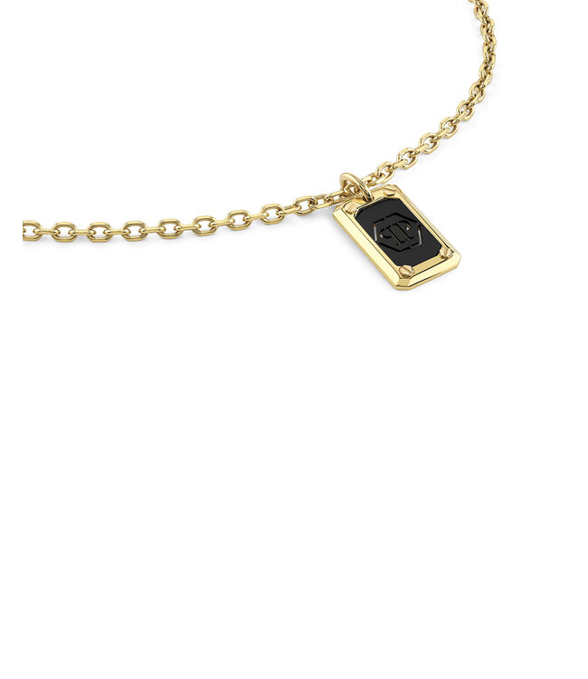 Philipp Plein  PJ0AA18NU Lange Halskette Plein Tag Bicolor