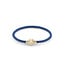 Philipp Plein  PJ0AA20BS Armband Plein Tag Gold Leder Blau Grösse S