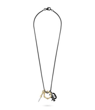 Philipp Plein  PJHGA02NU Lange Halskette Plein Valentine Bicolor