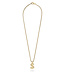 Philipp Plein  PJHGA08NU Lange Halskette Plein Valentine Dollar Gold