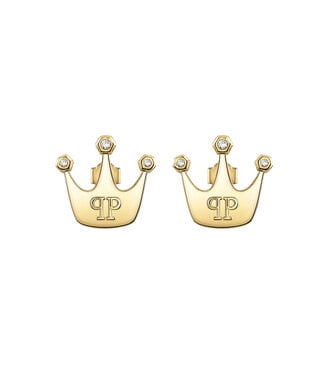 Philipp Plein  PJHGA11EU Ohrstecker Plein Valentine Krone Gold
