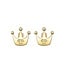 Philipp Plein  PJHGA11EU Ohrstecker Plein Valentine Krone Gold