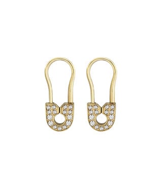 Philipp Plein  PJKGA05EU Ohrringe Plein Safety Pin Gold